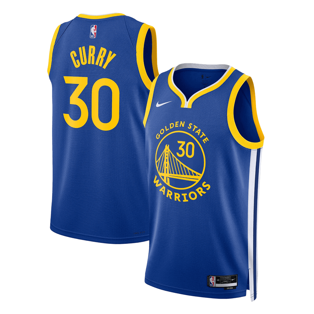 CURRY #30 Golden State Warriors Blue Swingman NBA Jersey - Icon Edition - bestsoccerstore
