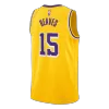 REAVES #15 Los Angeles Lakers 2025/26 Yellow Swingman NBA Jersey - Icon Edition - bestsoccerstore