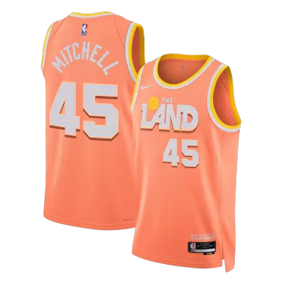 MITCHELL #45 Cleveland Cavaliers Navy Swingman NBA Jersey - City Edition - bestsoccerstore