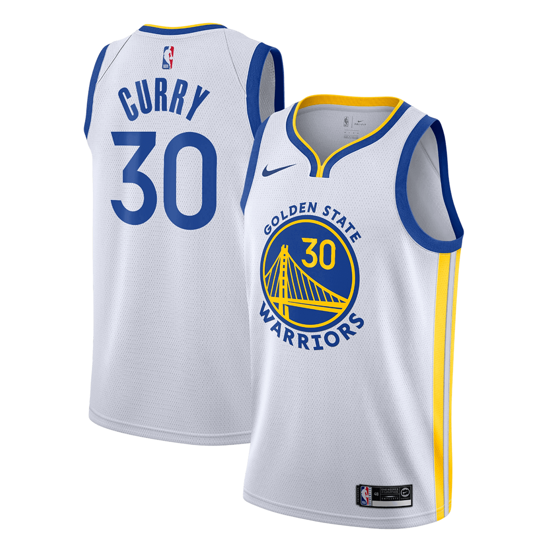 CURRY #30 Golden State Warriors Swingman NBA Jersey - Association Edition - bestsoccerstore