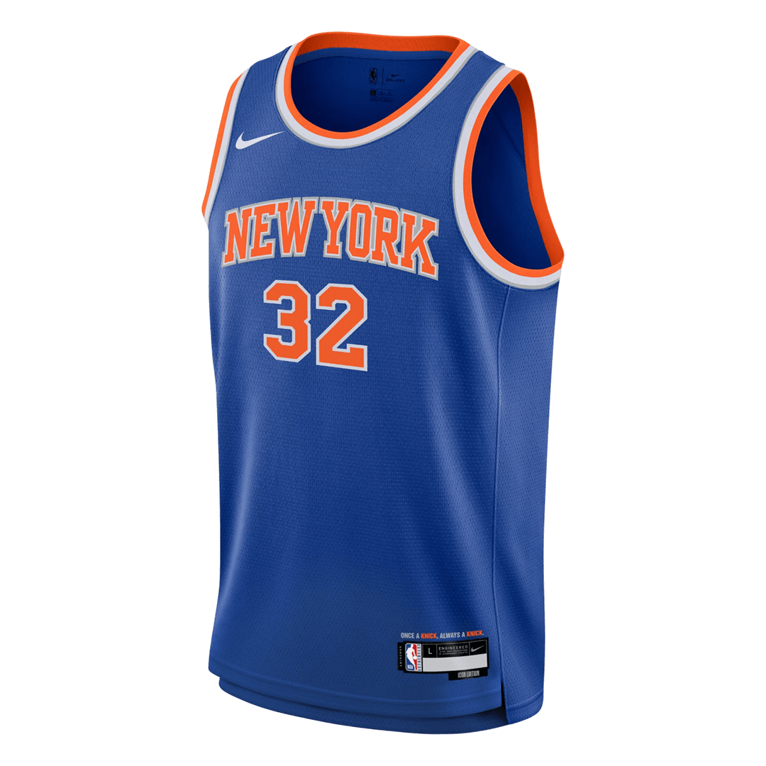 TOWNS #32 New York Knicks Blue Swingman NBA Jersey - Icon Edition - bestsoccerstore