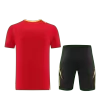 AD08 Customize Team Soccer Jersey Kit Red & Black – 2 Piece Set - bestsoccerstore