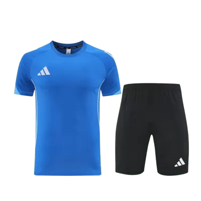 AD09 Customize Team Soccer Jersey Kit Blue & Black – 2 Piece Set - bestsoccerstore