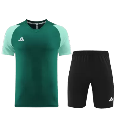 AD03 Customize Team Soccer Jersey Kit Green & Black – 2 Piece Set - bestsoccerstore