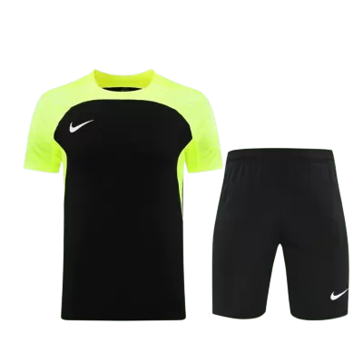 ND07 Customize Team Soccer Jersey Kit Green & Black – 2 Piece Set - bestsoccerstore