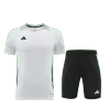 AD08 Customize Team Soccer Jersey Kit White and black – 2 Piece Set - bestsoccerstore