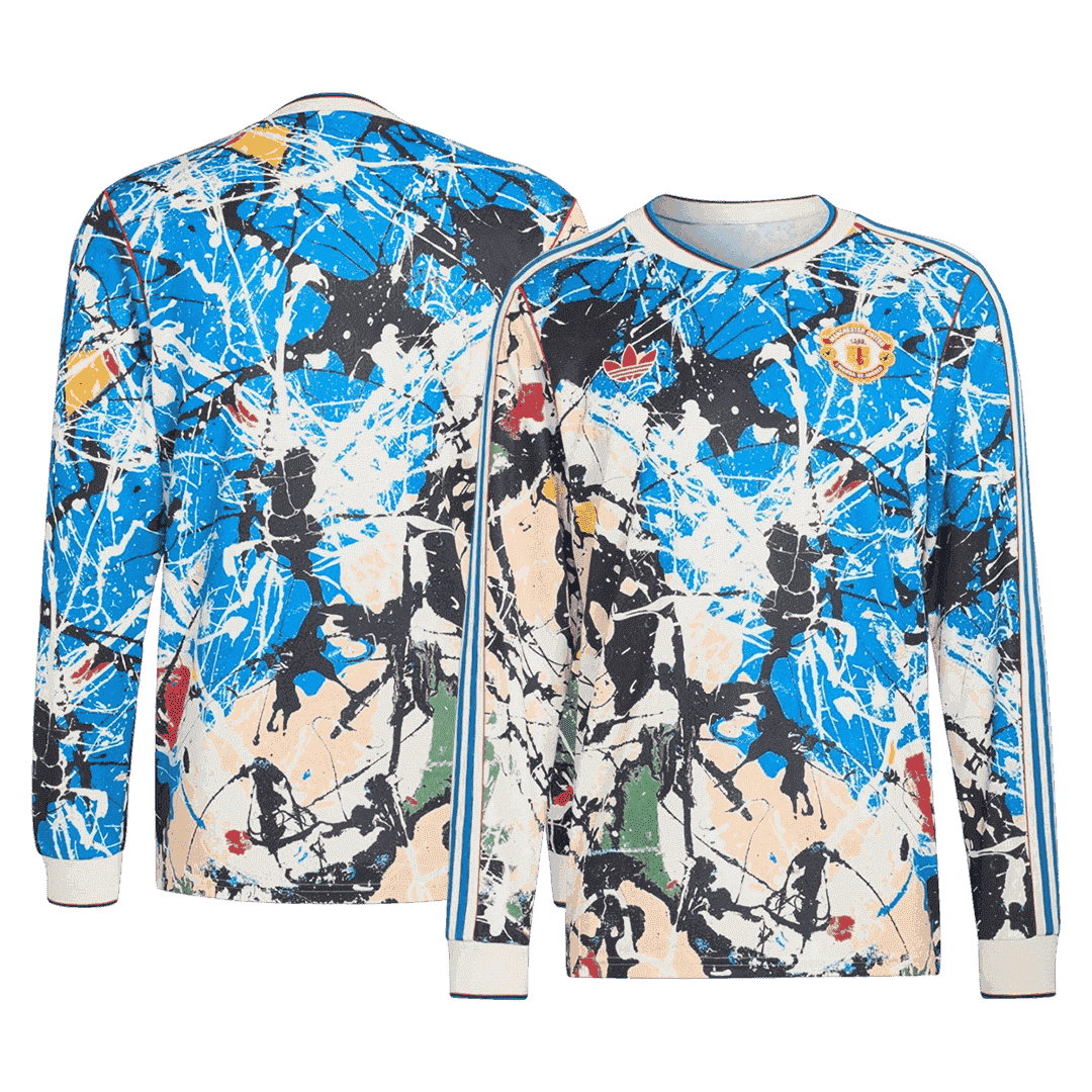 Manchester United Pre-Match Long Sleeve Jersey Football Shirt 2025/26 - bestsoccerstore