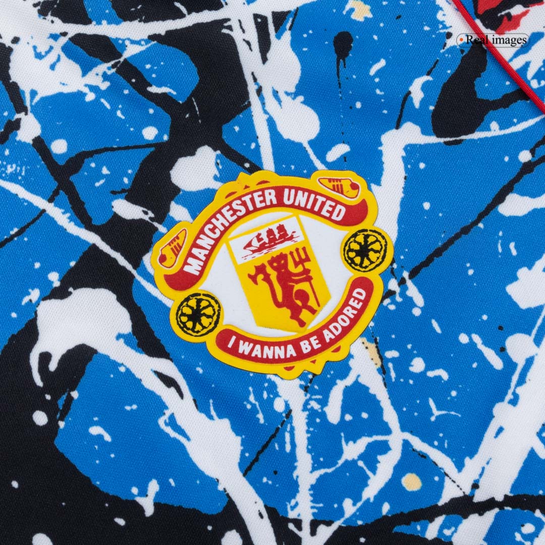 [Free]Manchester United Jersey Pre-Match Soccer Jersey 2025/26 - bestsoccerstore