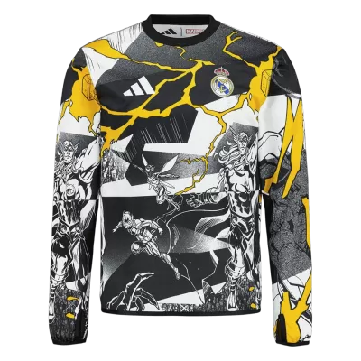 Real Madrid Pre-Match Long Sleeve Jersey Football Shirt 2025/26 - bestsoccerstore