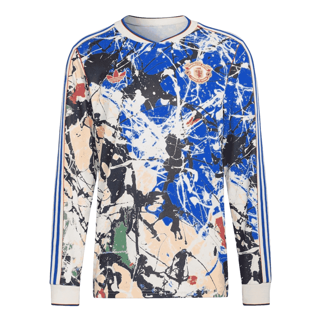 Manchester United Pre-Match Long Sleeve Jersey Football Shirt 2025/26 - bestsoccerstore