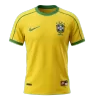 [Free]Brazil 1998 Retro Jersey Home Soccer Shirt - bestsoccerstore