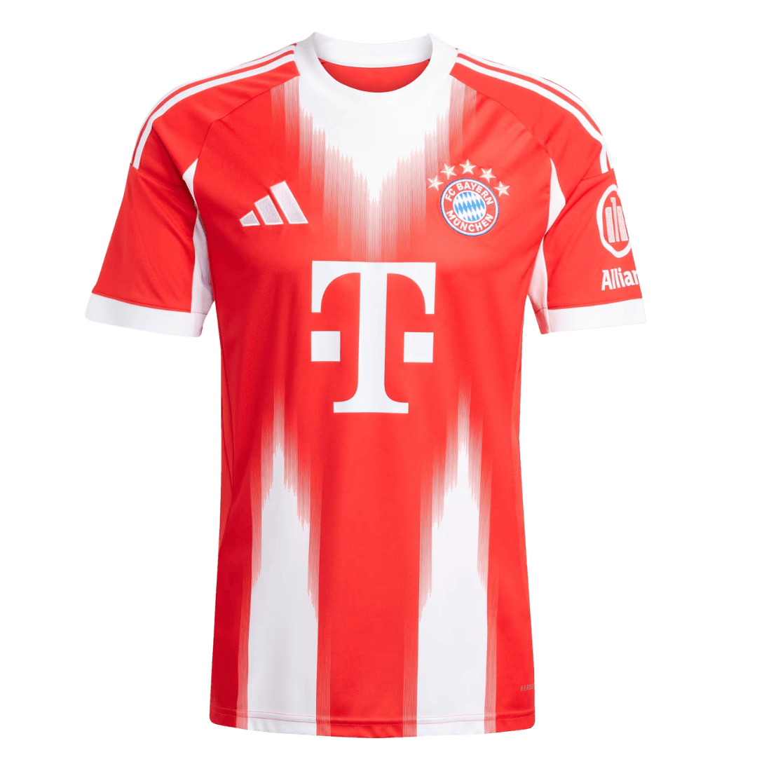 Bayern Munich Soccer Jersey Home Custom Shirt 2025/26 - bestsoccerstore