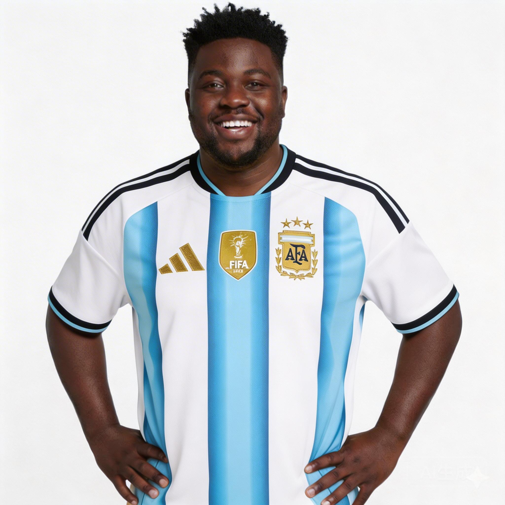 Argentina Soccer Jersey Home Shirt World Cup 2026 - Plus Size - bestsoccerstore