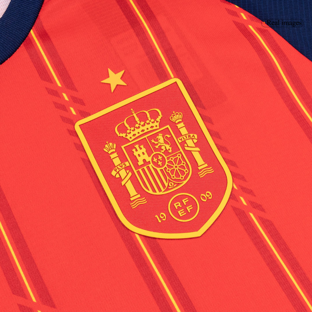 Spain Soccer Jersey Home Custom Shirt World Cup 2026 - bestsoccerstore