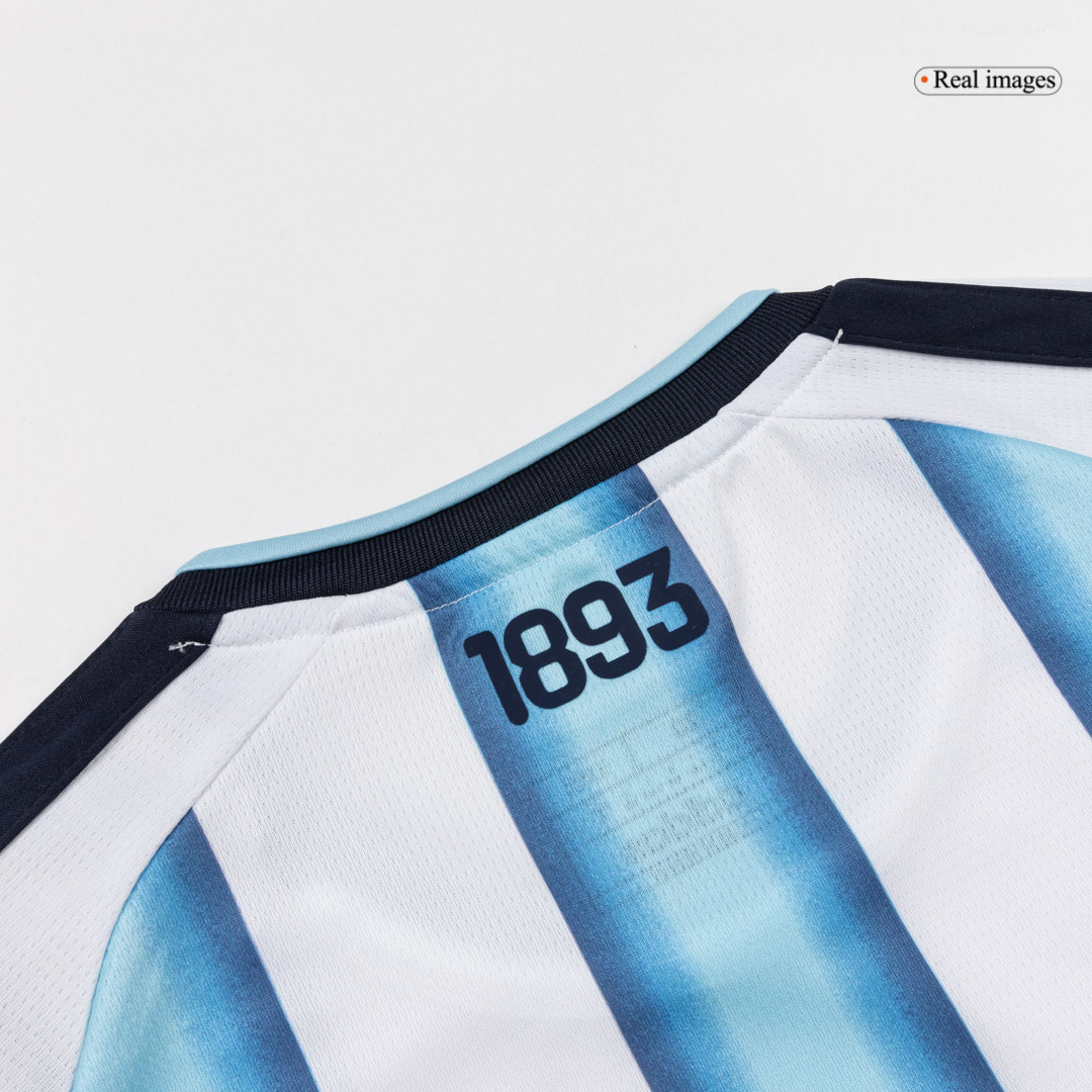 Kids Argentina Home Custom Soccer Kits World Cup 2026 - bestsoccerstore