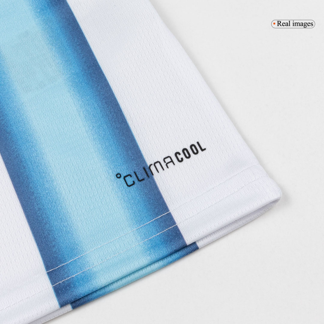 Kids Argentina Home Custom Soccer Kits World Cup 2026 - bestsoccerstore