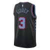 GIDDEY #3 New York Knicks 2025/26 Black Swingman NBA Jersey - City Edition - bestsoccerstore