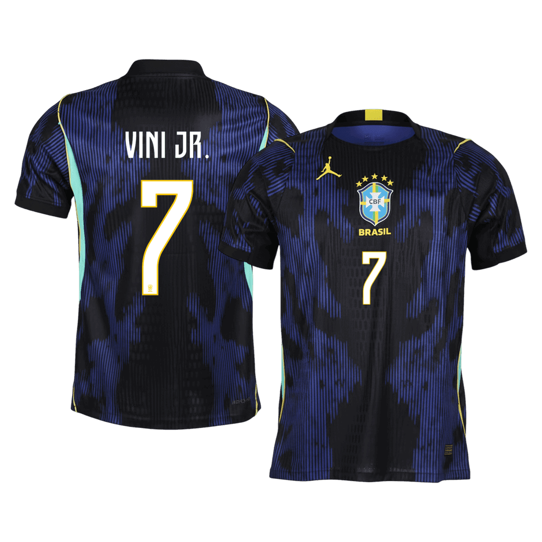 Brazil VINI JR. #7 Player Version Away Soccer Jersey World Cup 2026 - bestsoccerstore