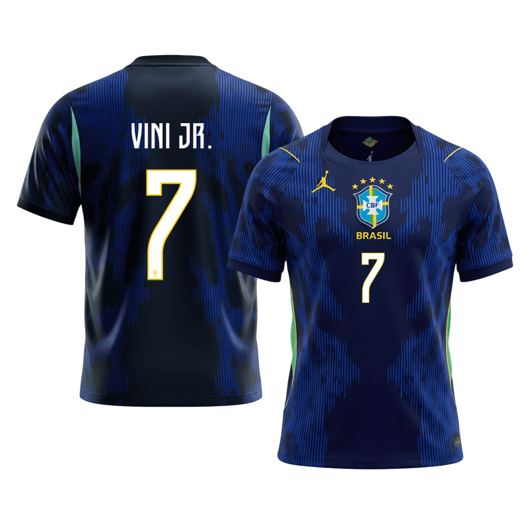 Brazil VINI JR. #7 Soccer Jersey Away Shirt World Cup 2026 - bestsoccerstore