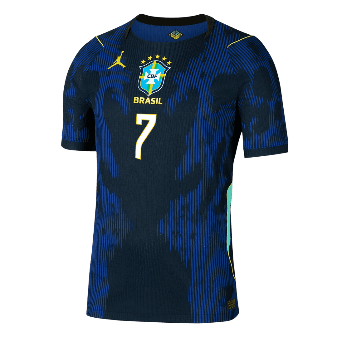 Brazil VINI JR. #7 Player Version Away Soccer Jersey World Cup 2026 - bestsoccerstore