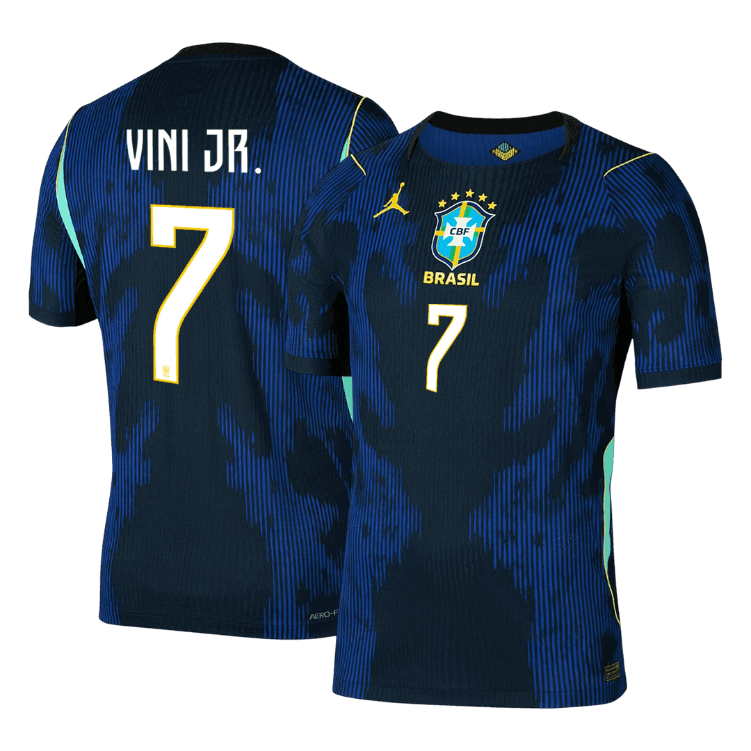 Brazil VINI JR. #7 Player Version Away Soccer Jersey World Cup 2026 - bestsoccerstore