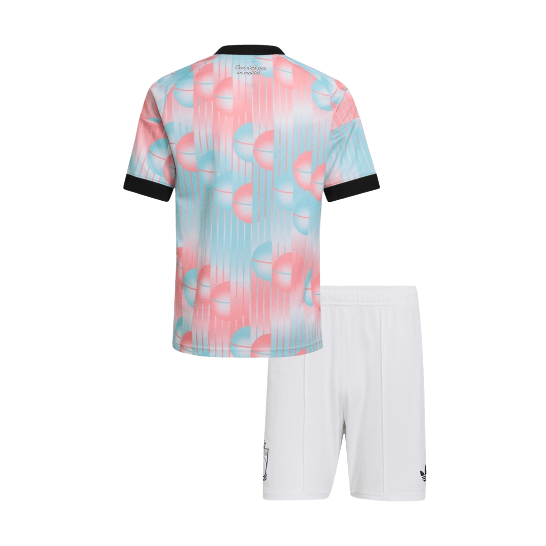 Kids Belgium Away Custom Soccer Kits World Cup 2026 - bestsoccerstore