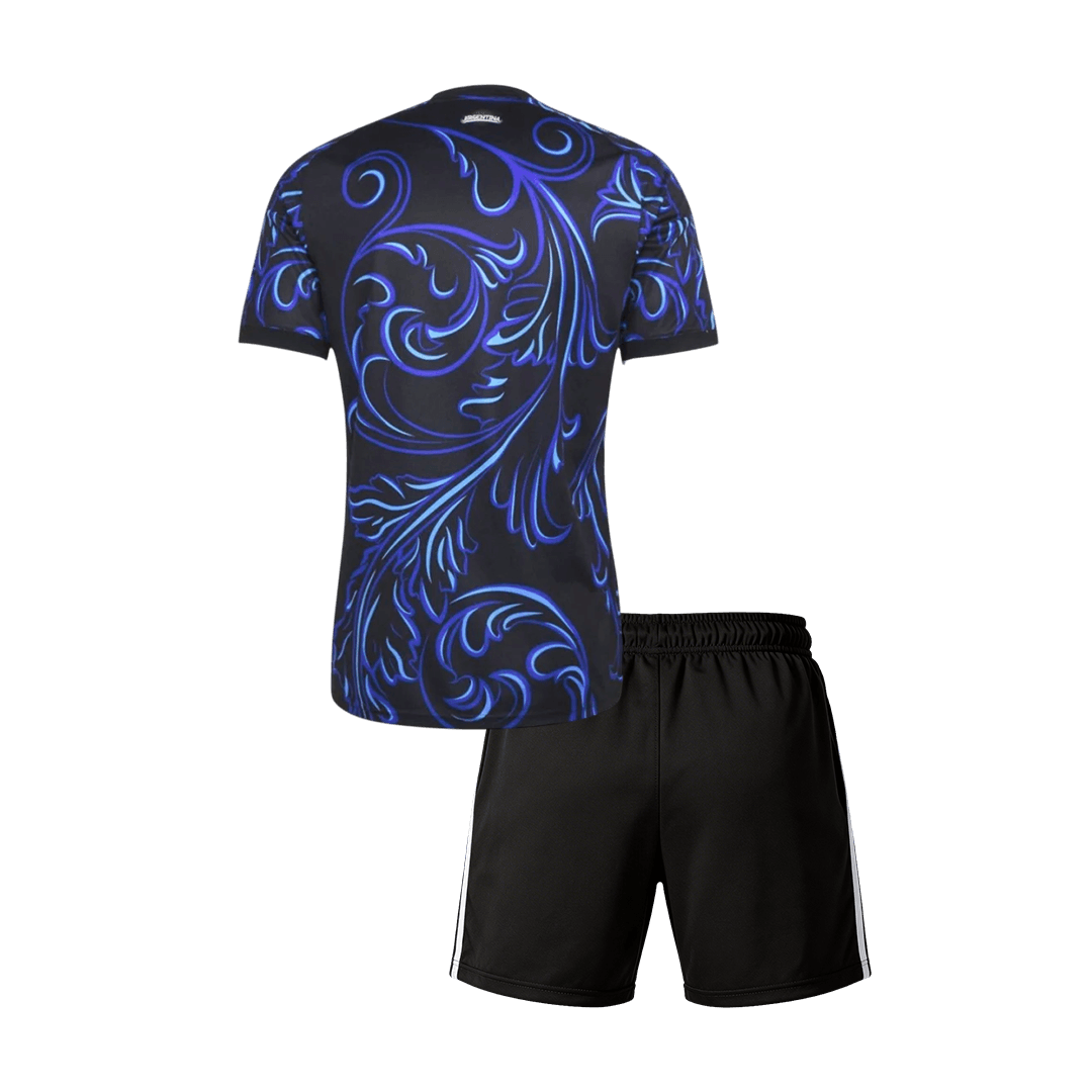Kids Argentina Away Custom Soccer Kits World Cup 2026 - bestsoccerstore