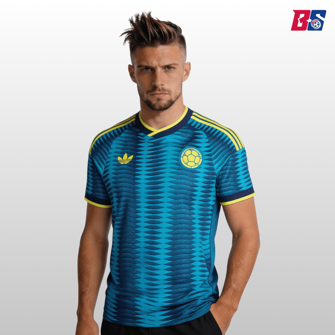 Colombia Soccer Jersey Away Custom Shirt World Cup 2026 - bestsoccerstore