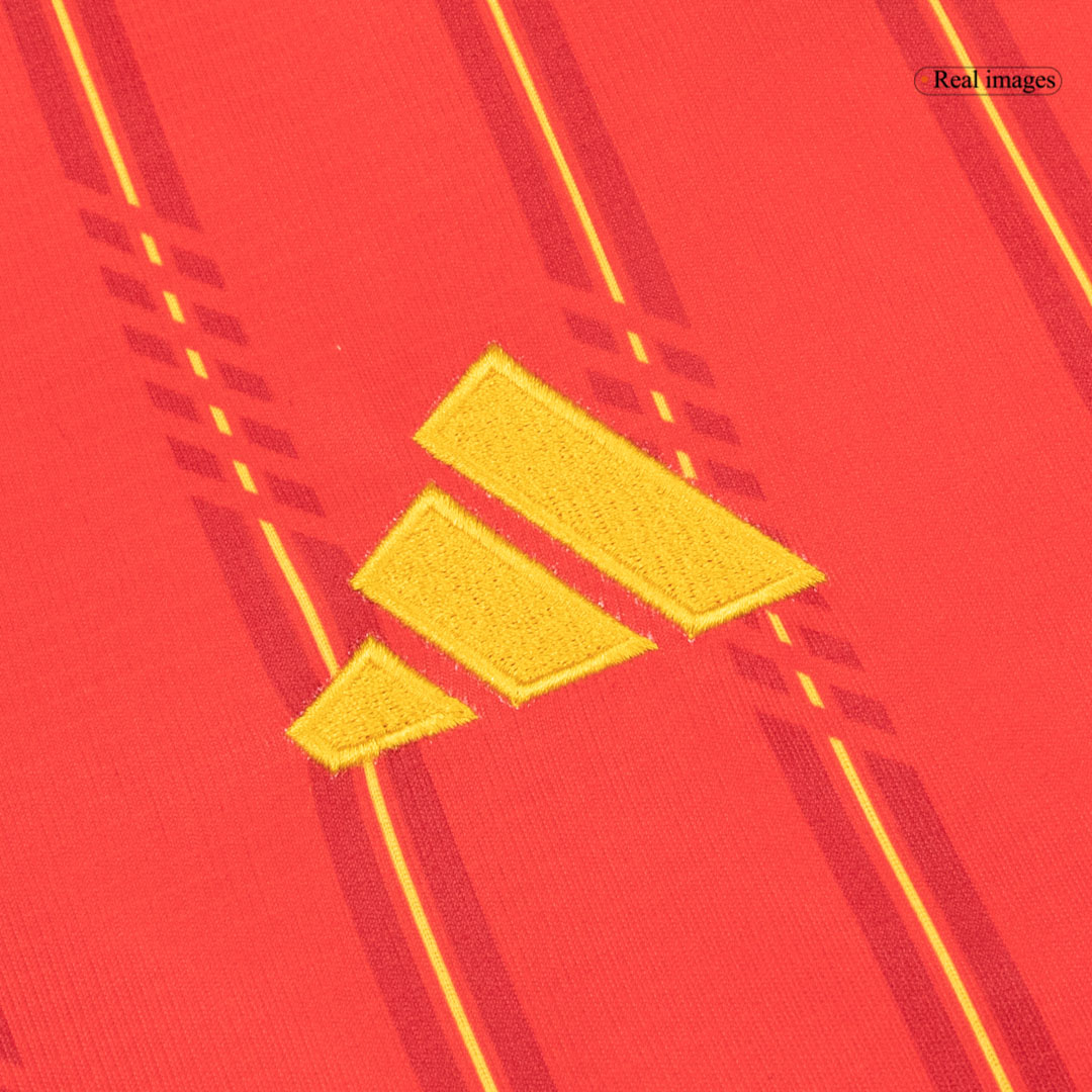 Kids Spain Home Custom Soccer Kits World Cup 2026 - bestsoccerstore