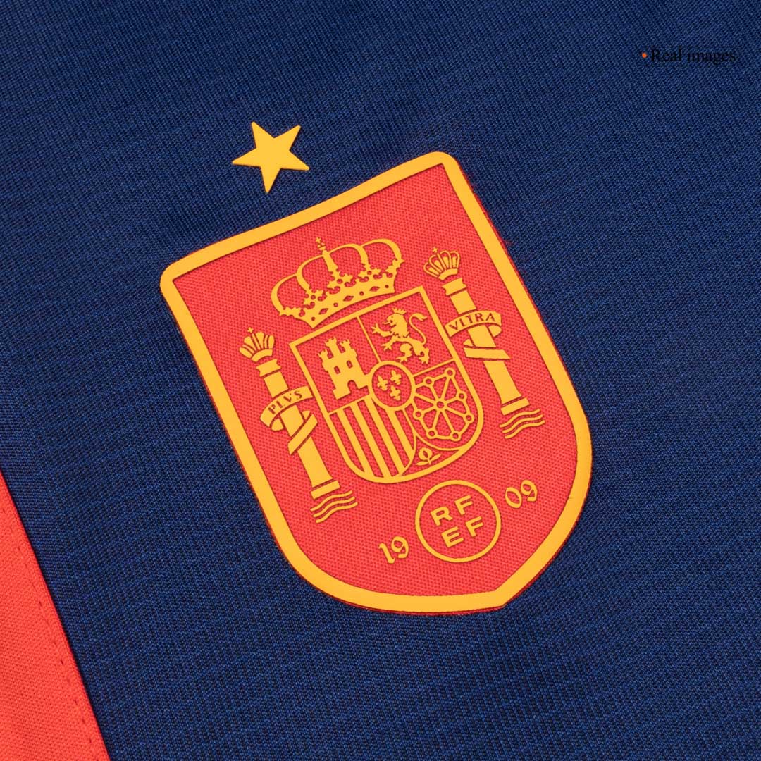 Kids Spain Home Custom Soccer Kits World Cup 2026 - bestsoccerstore