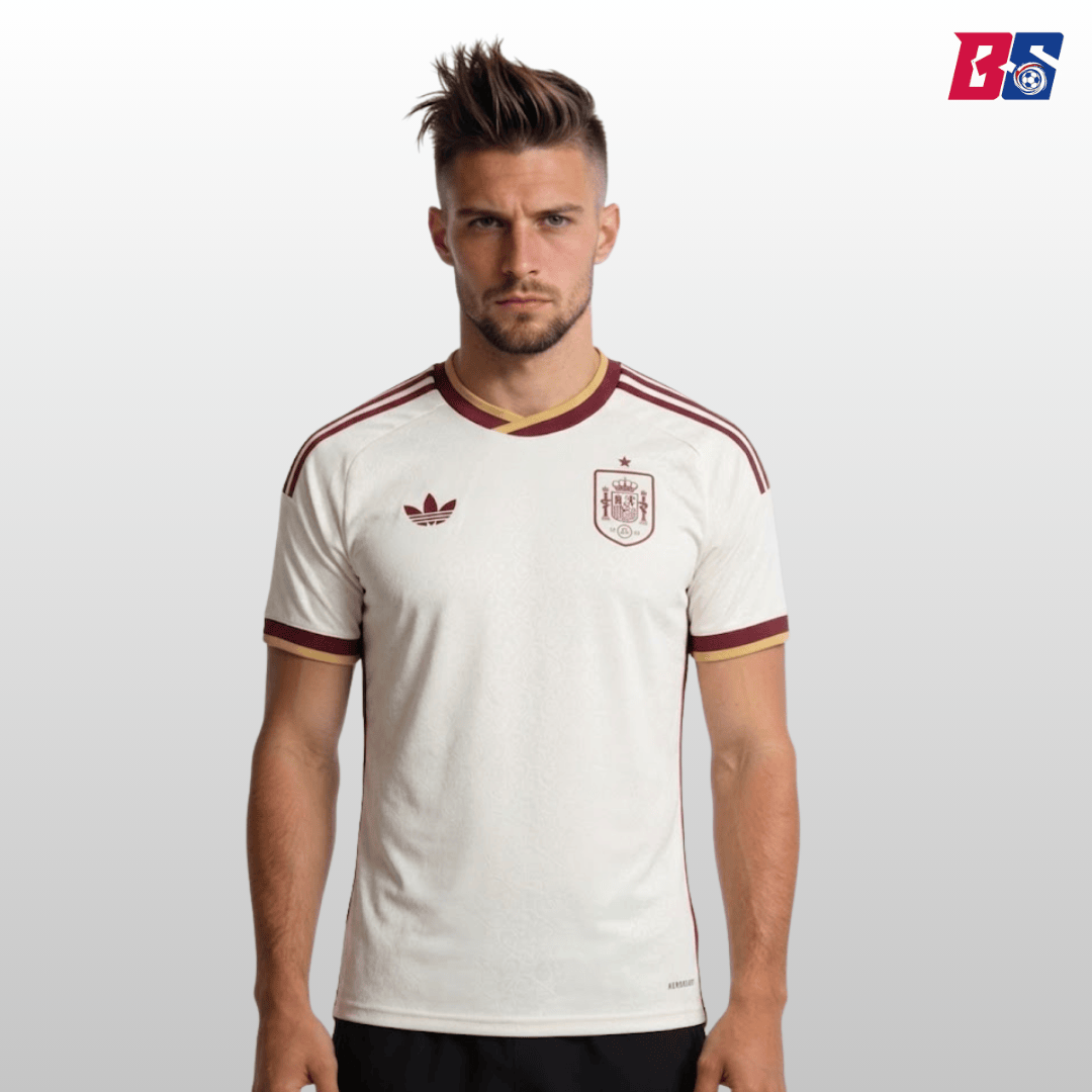 Spain Soccer Jersey Away Custom Shirt World Cup 2026 - bestsoccerstore