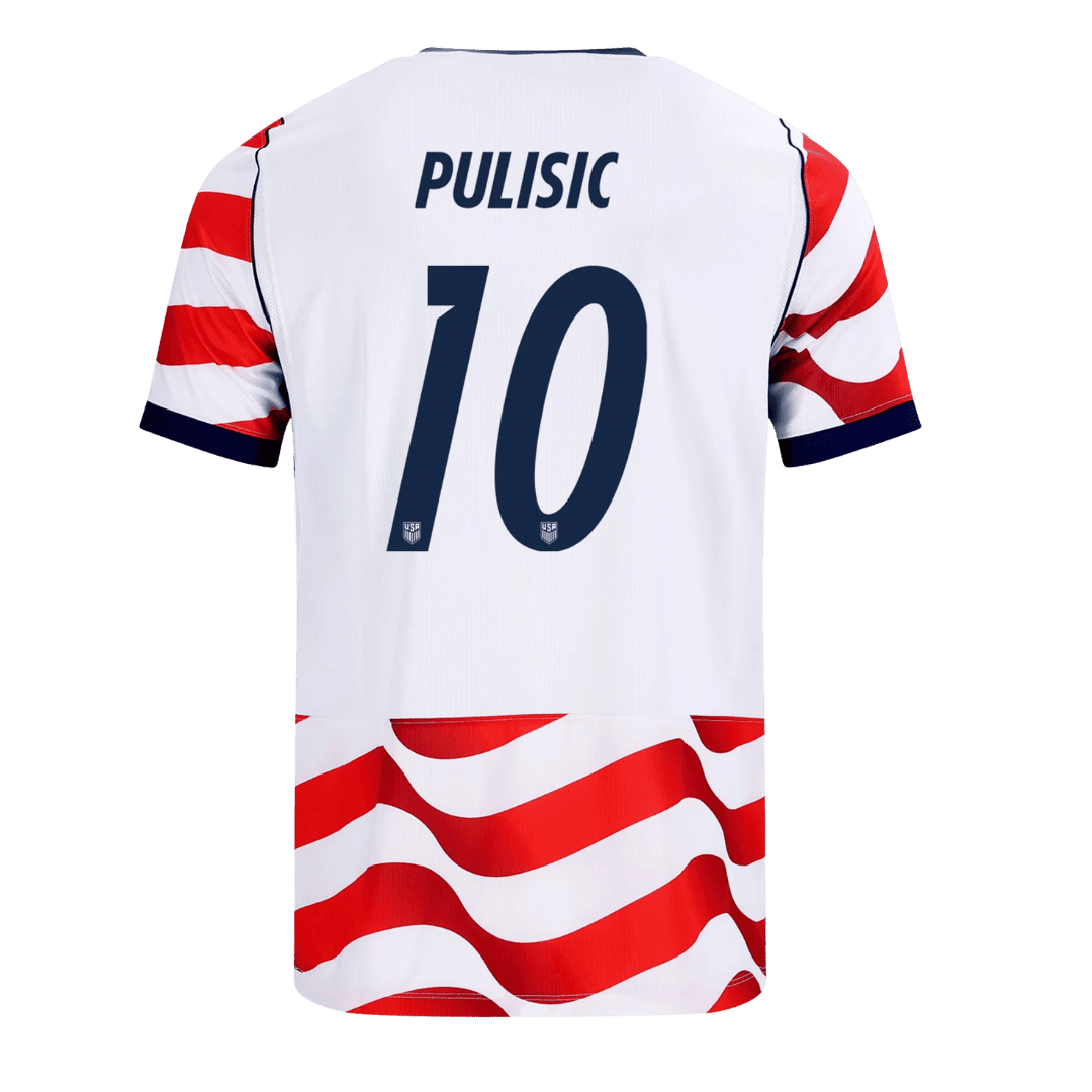 USA PULISIC #10 Soccer Jersey Home Custom Shirt World Cup 2026 - bestsoccerstore