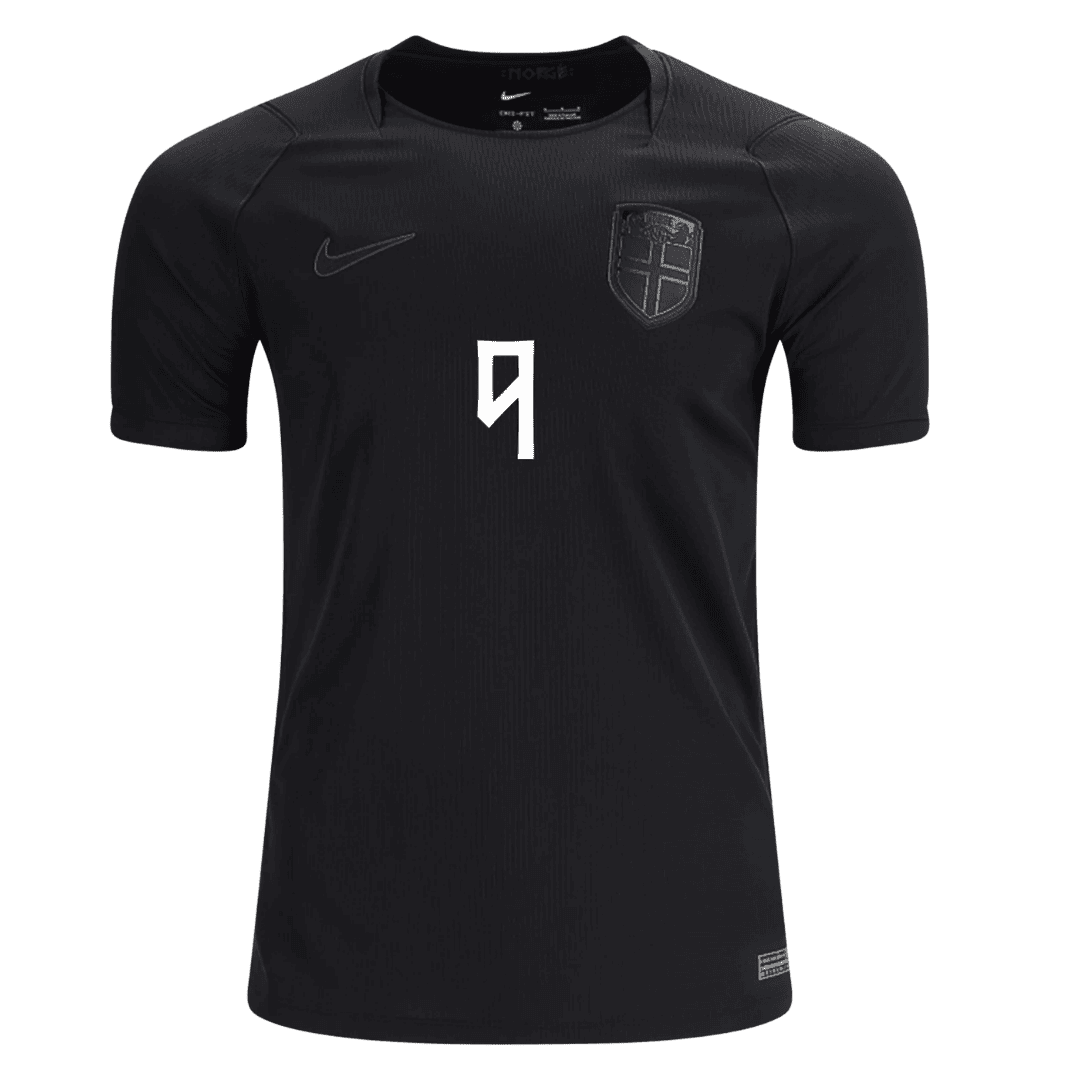 Norway BRAUT HAALAND #9 Soccer Jersey Away Custom Shirt World Cup 2026 - bestsoccerstore