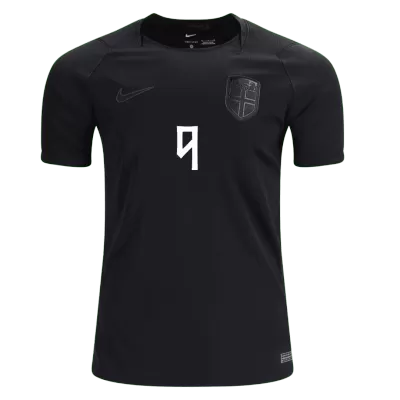 Norway BRAUT HAALAND #9 Soccer Jersey Away Custom Shirt World Cup 2026 - bestsoccerstore