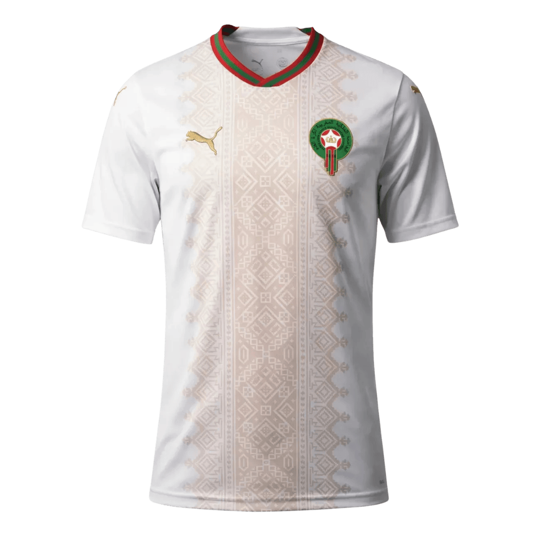 Morocco Soccer Jersey Away Custom Shirt World Cup 2026 - bestsoccerstore