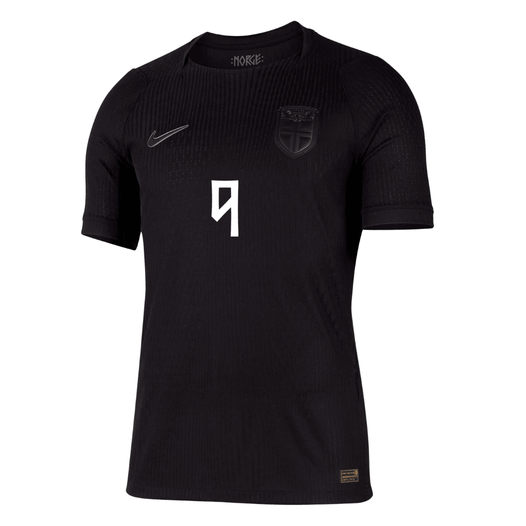 Norway BRAUT HAALAND #9 Custom Player Version Away Soccer Jersey World Cup 2026 - bestsoccerstore