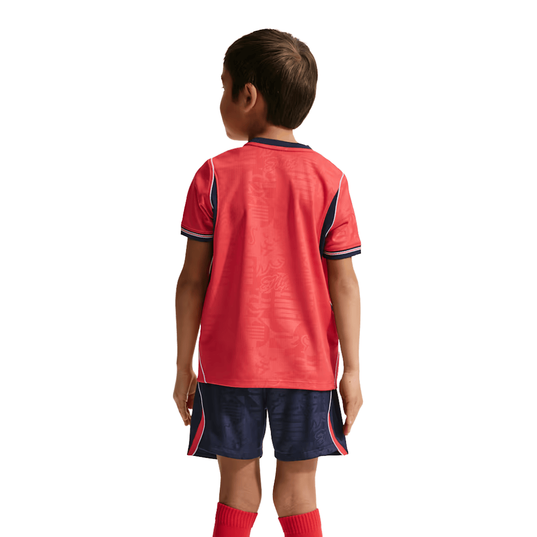Kids England Away Custom Soccer Kits World Cup 2026 - bestsoccerstore