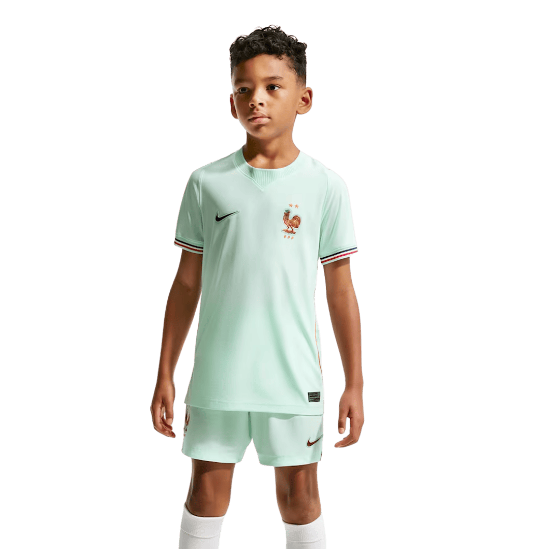Kids France Away Custom Soccer Kits World Cup 2026 - bestsoccerstore
