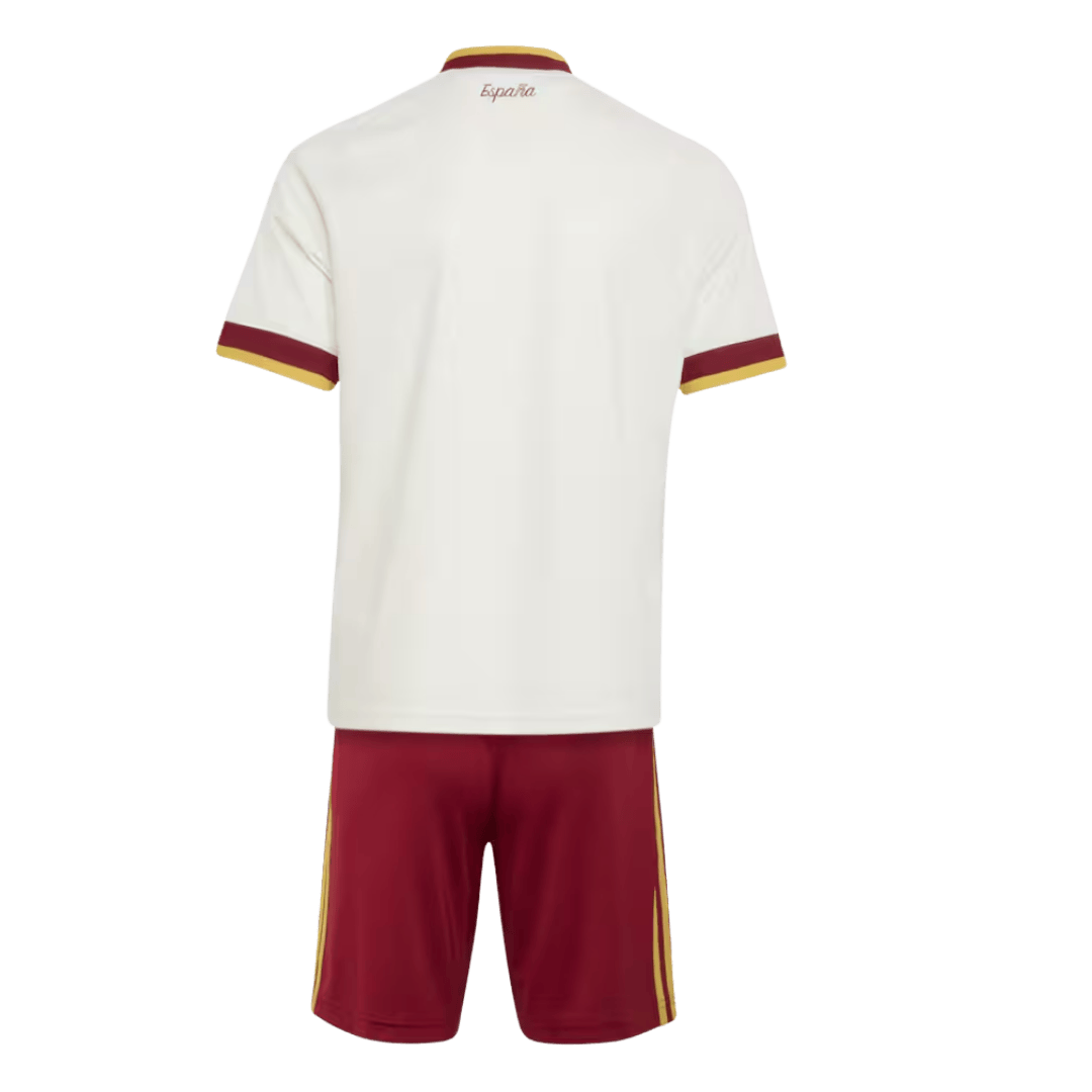 [Free]Kids Spain Away Custom Soccer Kits World Cup 2026 - bestsoccerstore