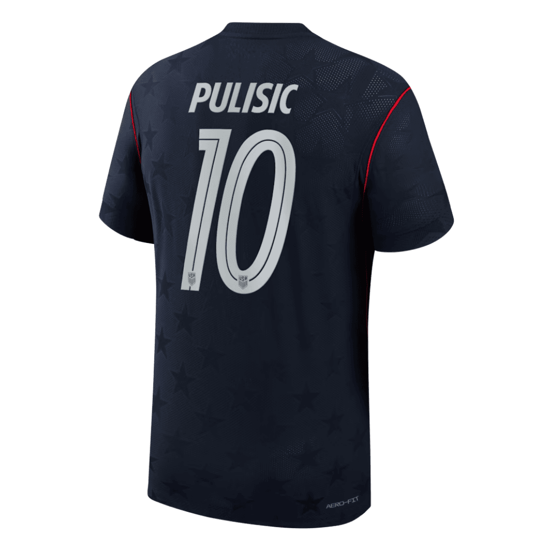 USA PULISIC #10 Custom Player Version Away Soccer Jersey World Cup 2026 - bestsoccerstore