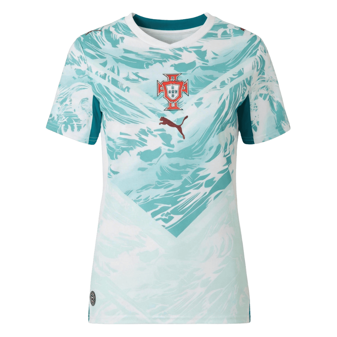 Portugal Soccer Jersey Away Women's Custom Shirt World Cup 2026 - bestsoccerstore