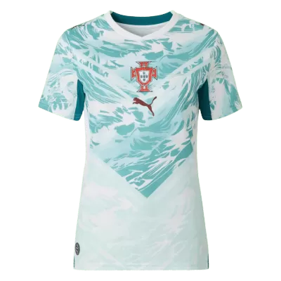 Portugal Soccer Jersey Away Women's Custom Shirt World Cup 2026 - bestsoccerstore