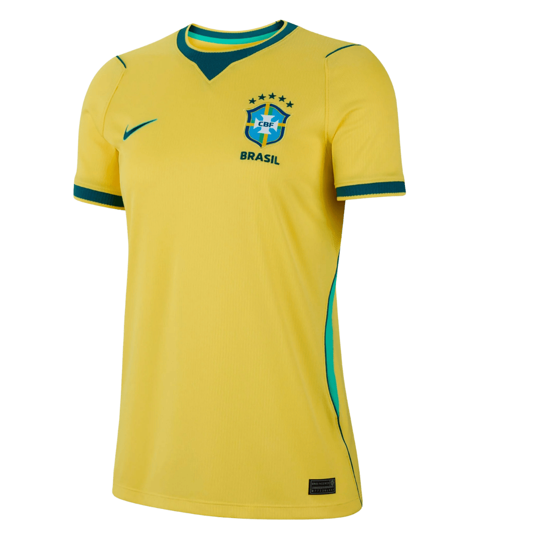 Brazil Soccer Jersey Home Women's Custom Shirt World Cup 2026 - bestsoccerstore