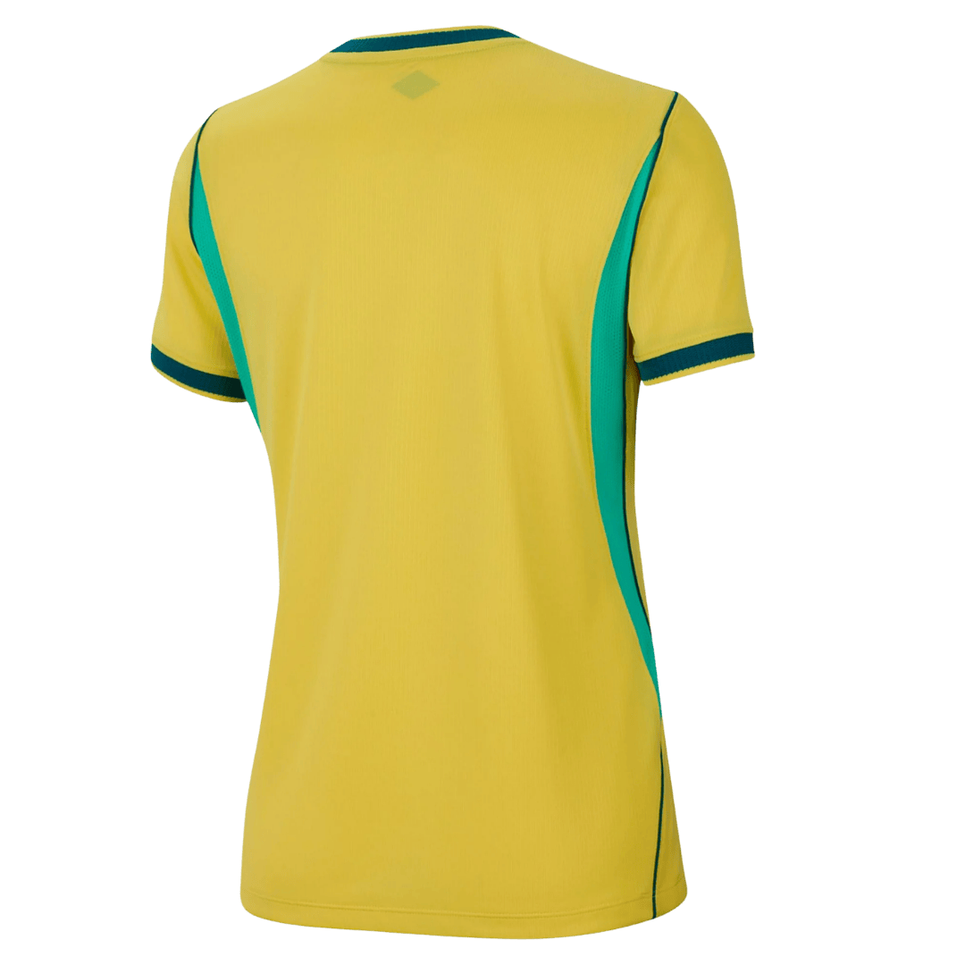 Brazil Soccer Jersey Home Women's Custom Shirt World Cup 2026 - bestsoccerstore