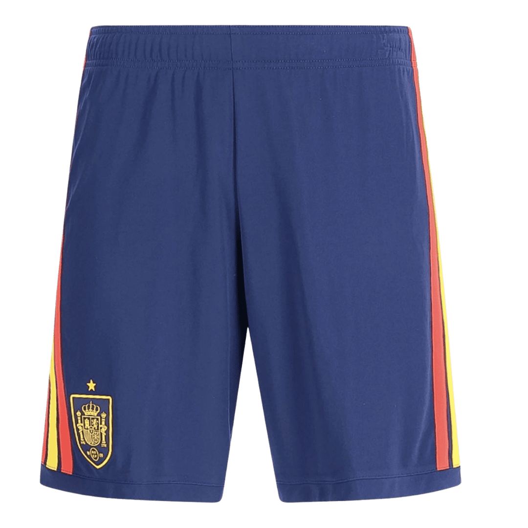 Spain Soccer Shorts Custom Home World Cup 2026 - bestsoccerstore