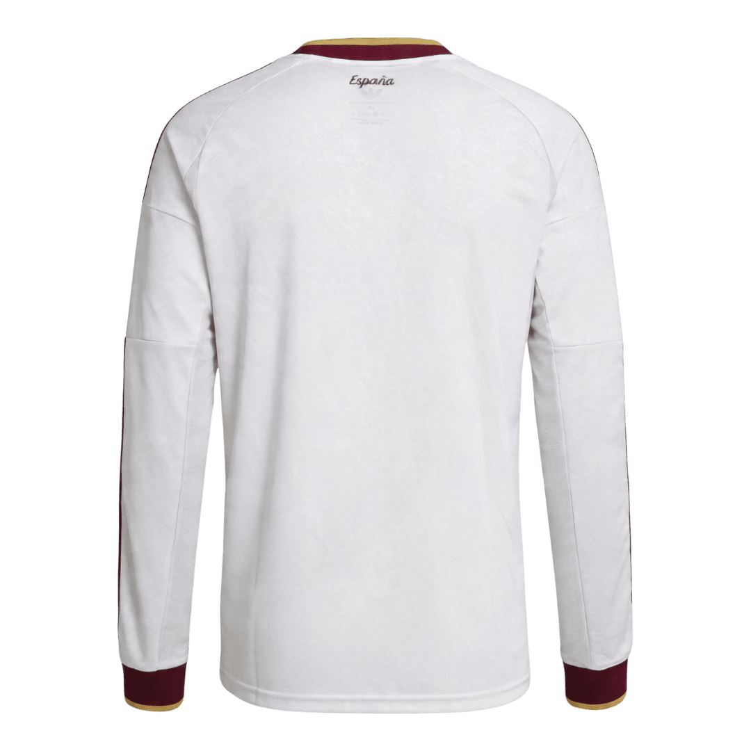 Spain Long Sleeve Jersey Away Football Shirt World Cup 2026 - bestsoccerstore