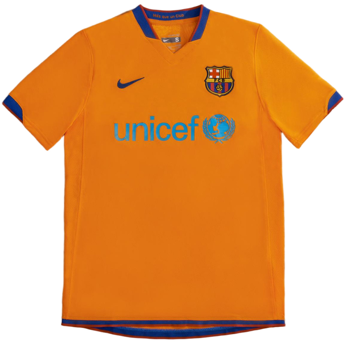 Barcelona 2006/07 Retro Jersey Away Soccer Shirt - bestsoccerstore