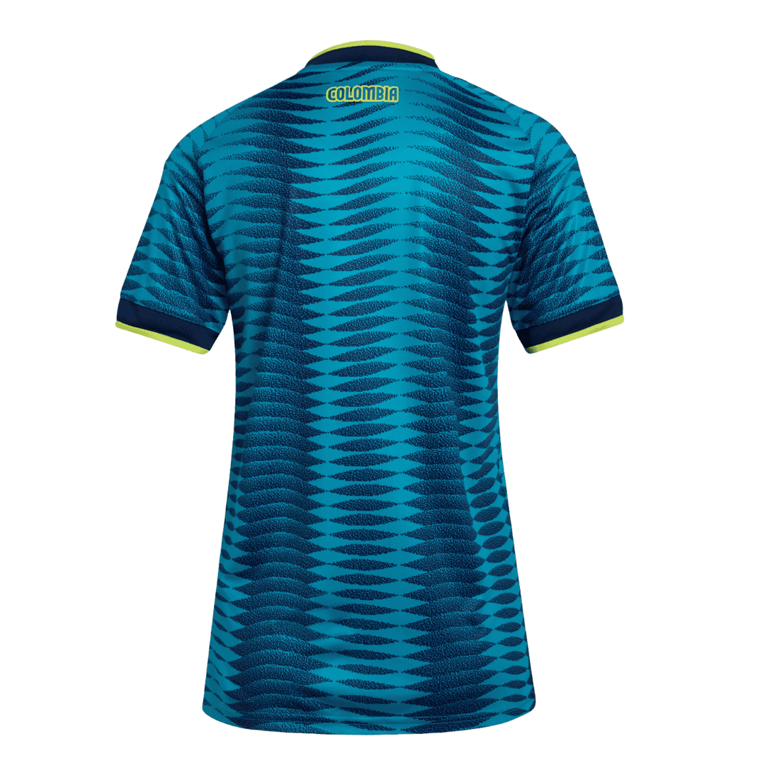 Colombia Soccer Jersey Away Women's Custom Shirt World Cup 2026 - bestsoccerstore