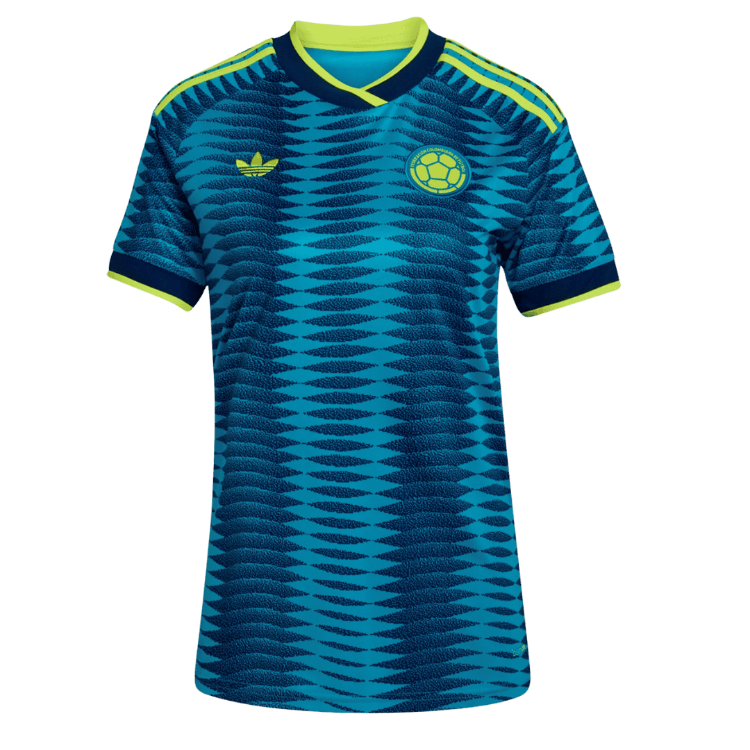 Colombia Soccer Jersey Away Women's Custom Shirt World Cup 2026 - bestsoccerstore