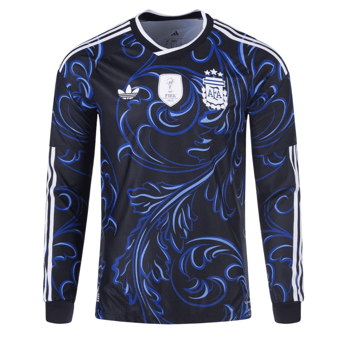 Argentina Long Sleeve Jersey Away Football Shirt World Cup 2026 - bestsoccerstore